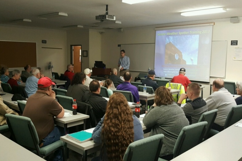 SWONEKY Divisional EDS Participates in NWS Weather Spotter Course