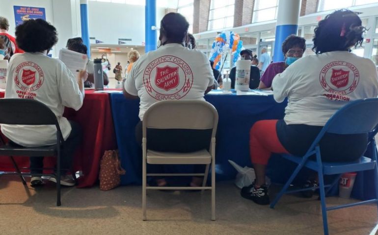 More Than 5,300 People Served and Nearly $300,000 Distributed at The Salvation Army’s Flood Recovery Sites in St. Louis Region