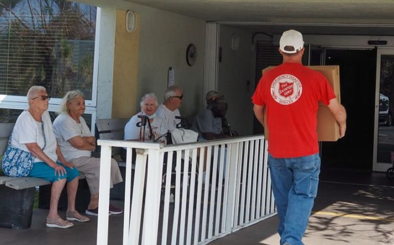 Salvation Army aids Seniors in Assisted Living after Hurricane Ian 