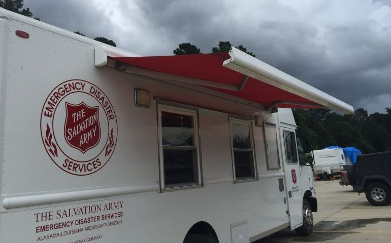 The Salvation Army in Louisiana, Mississippi standing by if Harvey moves east