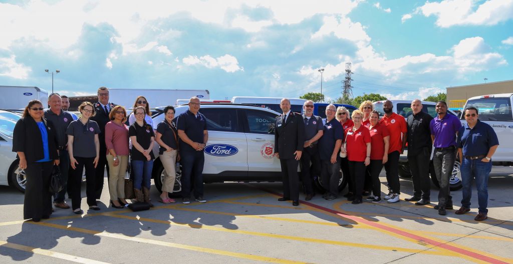 Ford Motor Company Donates Vehicles for Salvation Army Disaster Relief Efforts