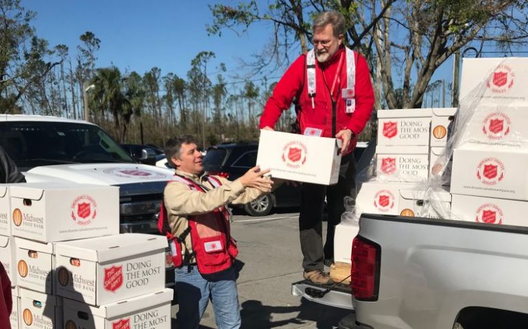 Salvation Army Aids Students in Panama City After Hurricane Michael