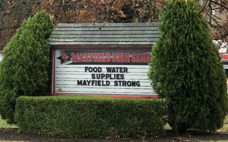 The Mayfield Community (and their Football Rivals) Rally to Help 