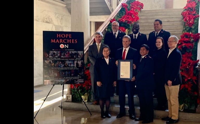 GOVERNOR LEE DECLARES "HOPE MARCHES ON" MONTH - Proclamation Signed to Ensure Hope Marches on For the People of Tennessee