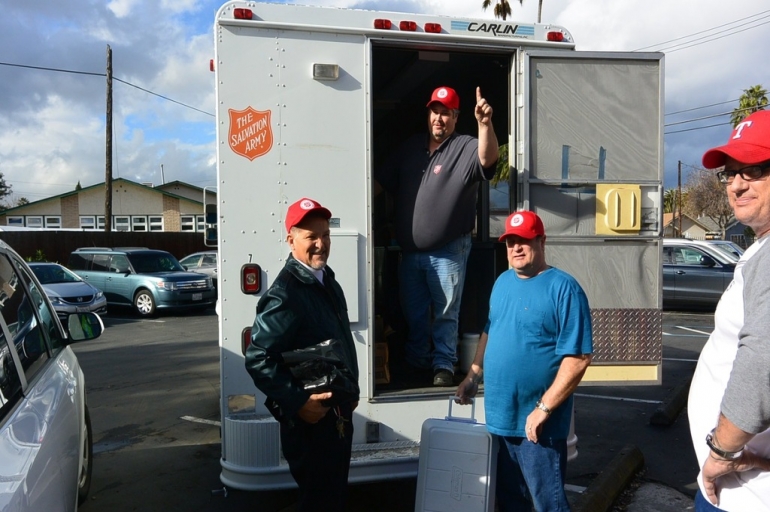 The Salvation Army Aids Those Affected by Major Flooding in San Jose