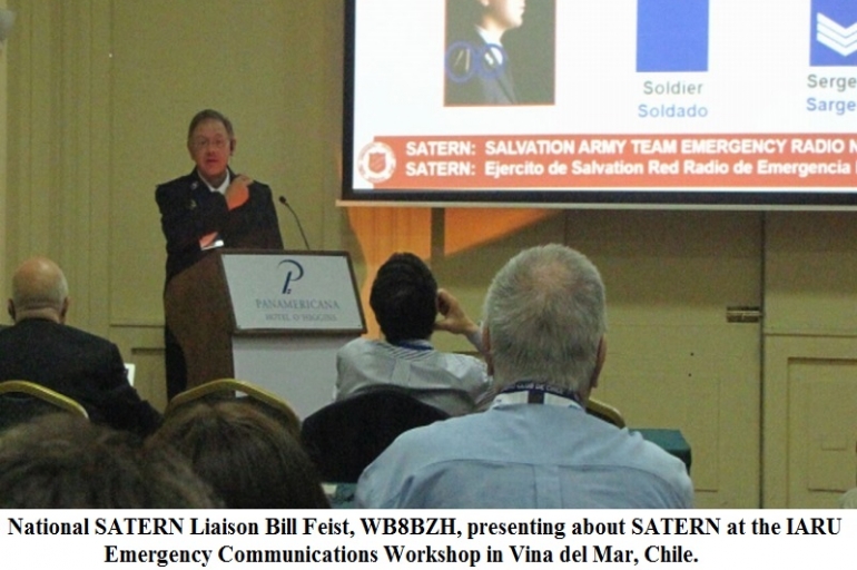 SATERN Represented At International Amateur Radio Union in Chile