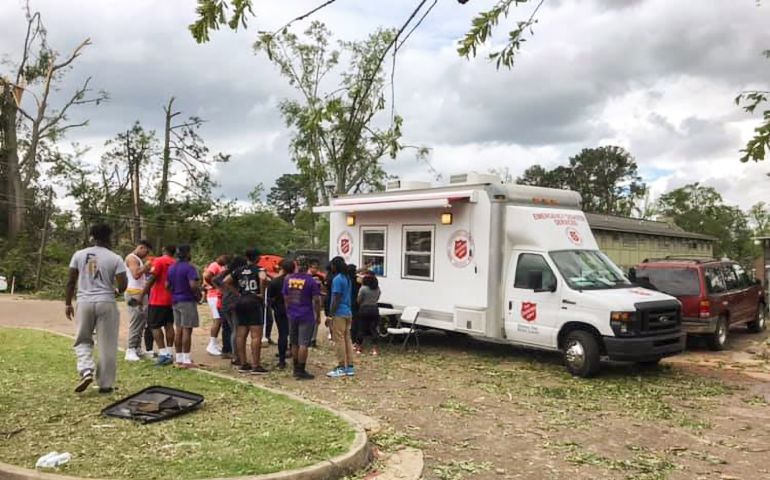 Salvation Army Responds To Ruston Tornado With Multiple Feeding Units