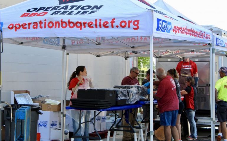 Operation BBQ Relief and The Salvation Army Partner Together