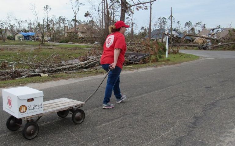 Supporting Neighbors  in Need After Hurricane Michael in Sandy Creek, FL