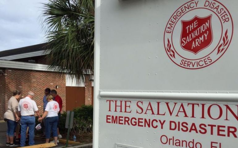 The Salvation Army of Orlando Sends Mobile Feeding Unit to Texas