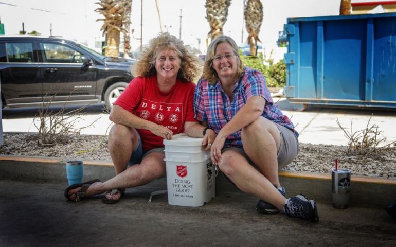 Port Aransas Residents Grateful for Salvation Army Support as Cleanup Continues