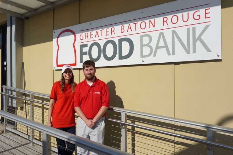 Salvation Army & Greater Baton Rouge Food Bank Rebuild Together in Baton Rouge