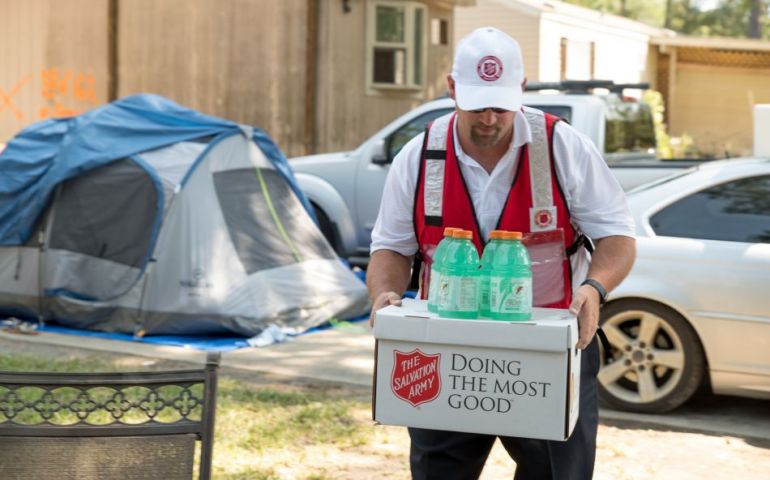 Salvation Army Transitions from Response to Recovery for Harvey & Irma