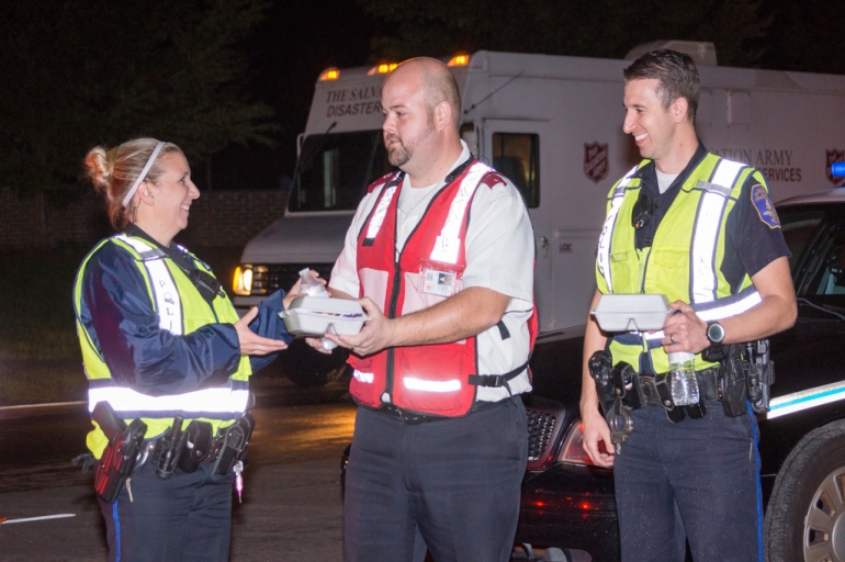 Working Together:  Salvation Army and Partners Serve the Community