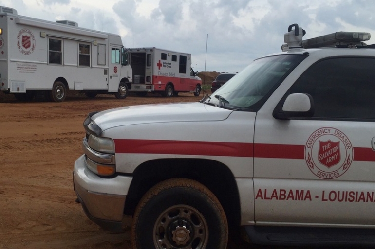 Jackson Salvation Army Assisting Rescuers After Tragic Gravel Pit Collapse