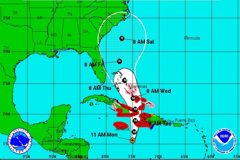 SATERN Activated For Hurricane Matthew