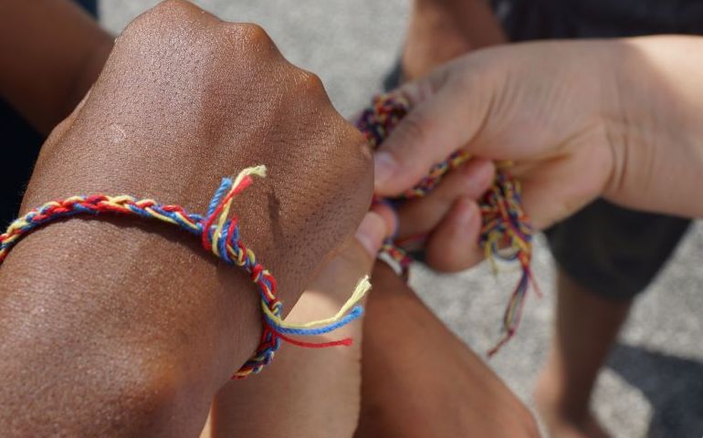 Officer's Prayer Bracelets Open Conversation Leading to Salvation