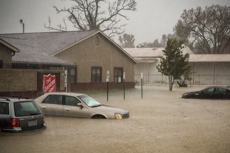 Salvation Army Carolinas Monitoring NC Flooding, Responding to Matthew