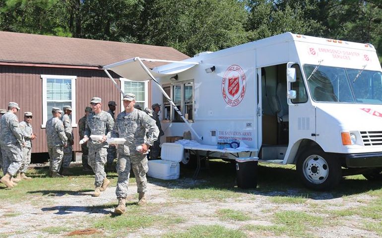 The Salvation Army Elberton Crew Brings Relief to Savannah