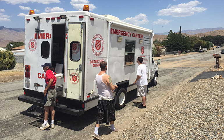 Salvation Army Support Continues in California at Erskine Fire
