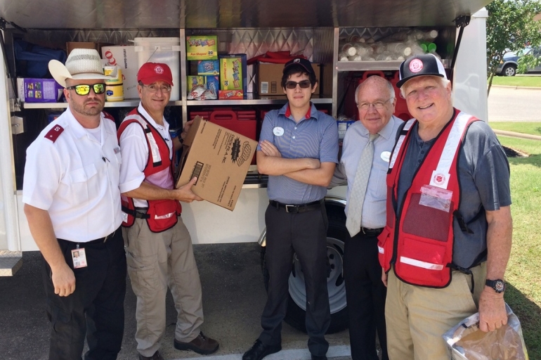 Multiple County Response Ongoing For The Salvation Army in Texas