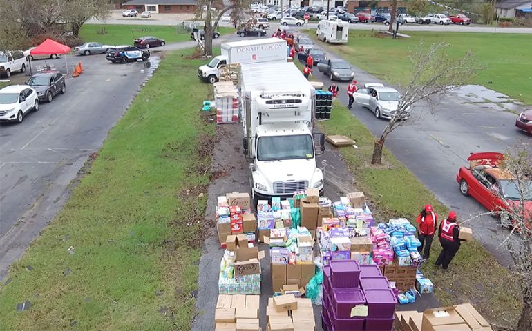 Emergency Disaster Service Teams Focus on Bulk Distribution in Georgia