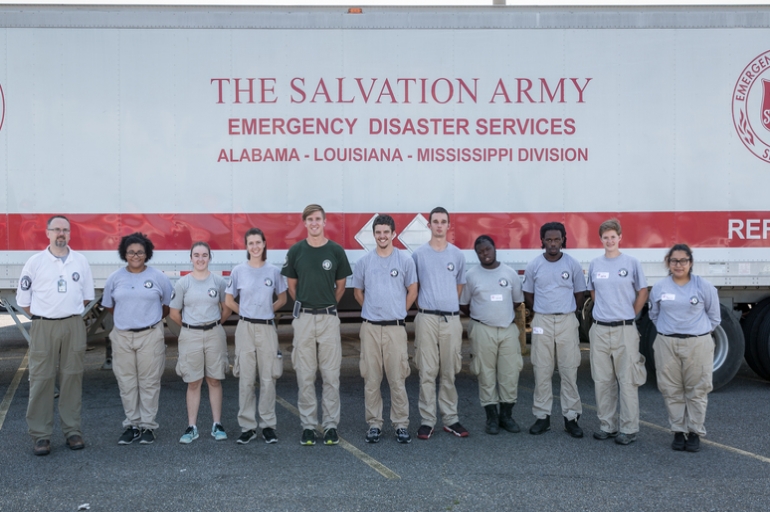AmeriCorps' Serves Relentlessly with The Salvation Army in Baton Rouge, LA