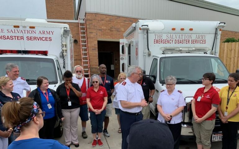 The Salvation Army’s Tornado Response Work Continues in Hard-Hit Dayton Ohio