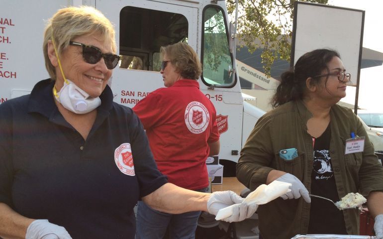 Salvation Army Feeding Assistance Continues after Northern California Wildfires
