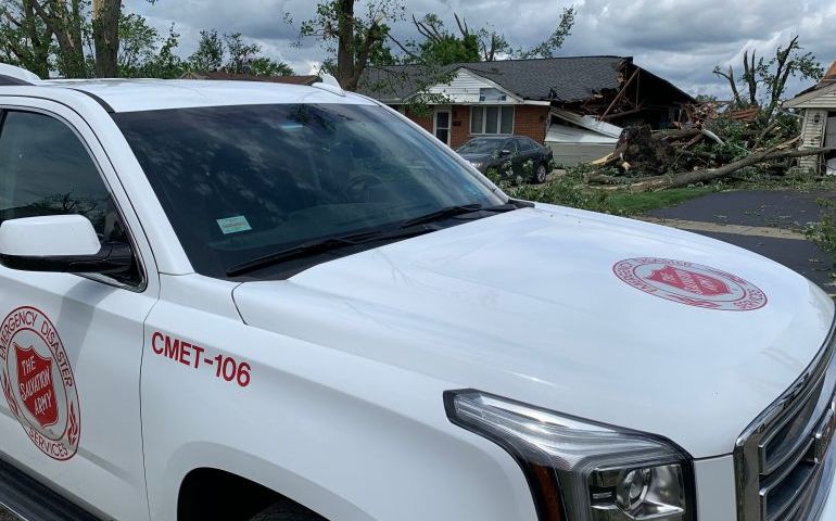 Salvation Army Emergency Disaster Services Assists with Tornado Response