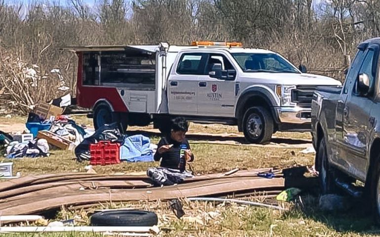 The Salvation Army Responding to Tornadoes, Storms, and Fires in Texas