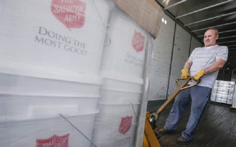 Salvation Army Western Division Flood-Relief Teams Now Working Across 300-Mile-Long Corridor
