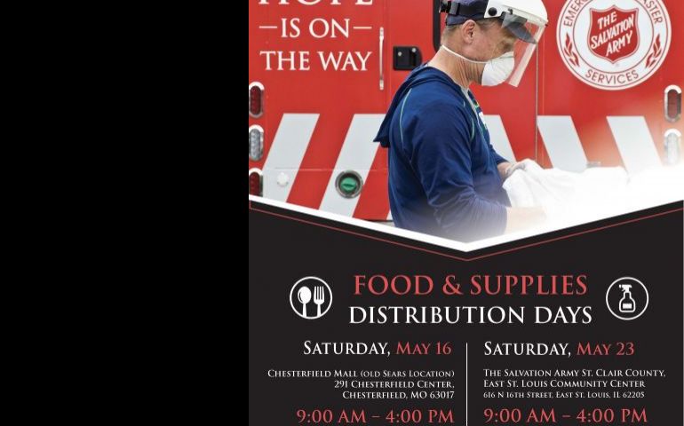 The Salvation Army Midland Food Distribution at Chesterfield Mall and East St. Louis 
