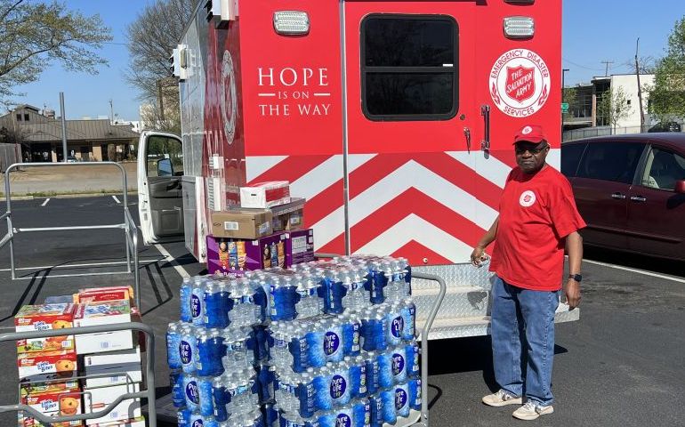 The Salvation Army of Memphis & the Mid-South Responds to Tornadoes in Arkansas and Tennessee