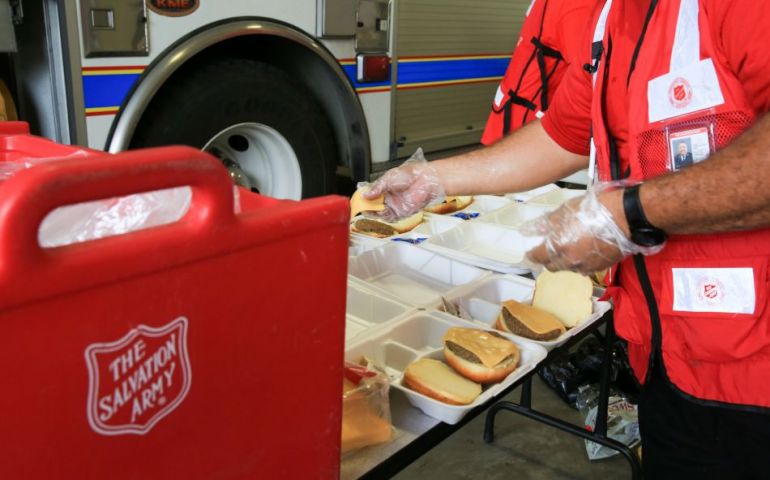 Salvation Army Serving in the Carolinas after Hurricane Florence 
