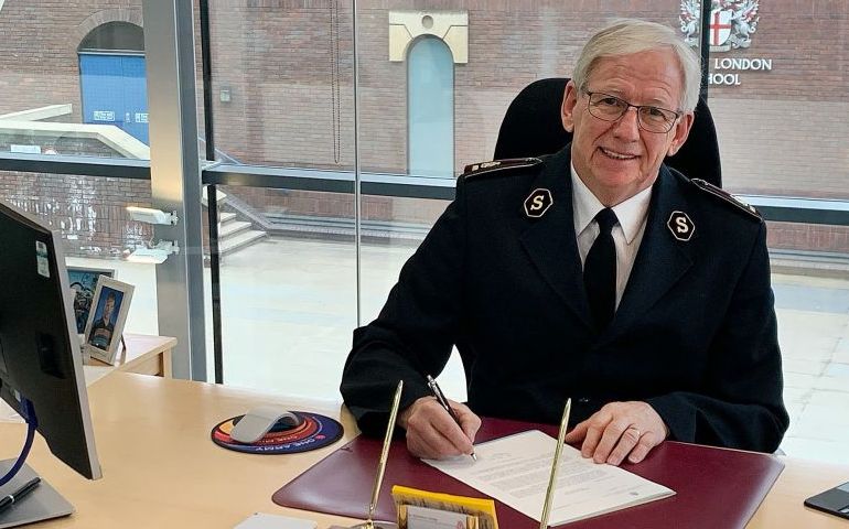 International Leader of The Salvation Army Signs COVID-19 Vaccine Equity Declaration