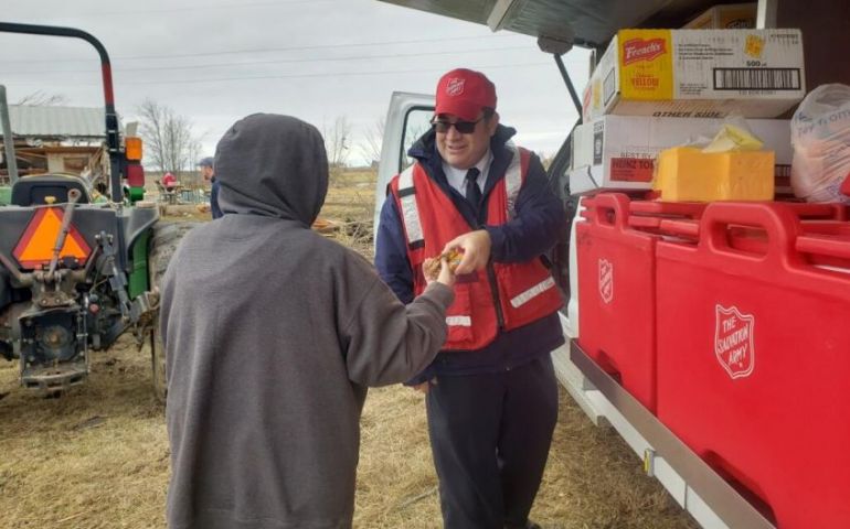 The Salvation Army Responds to Kingston, Oklahoma After Tornado Touches Down