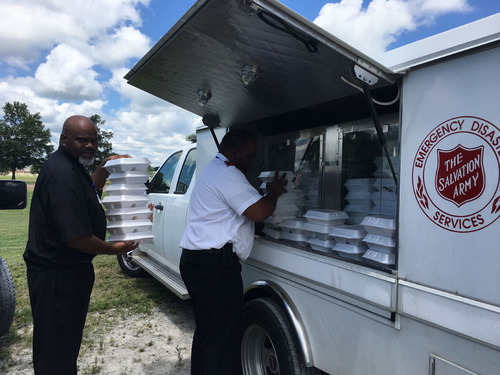 The Salvation Army Serves 200 Meals, Supports Responders Following Plane Crash