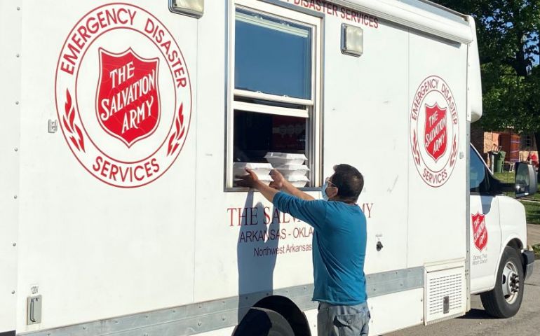 The Salvation Army Responds to Flooding in Northwest Arkansas