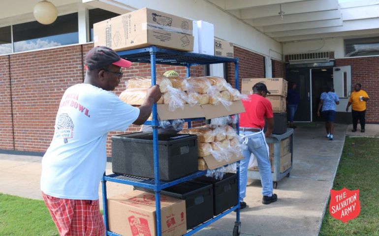 The Salvation Army Nourishes Staff at Community Center in Marianna