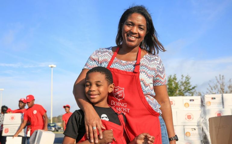Katrina Survivors Give Back with The Salvation Army 