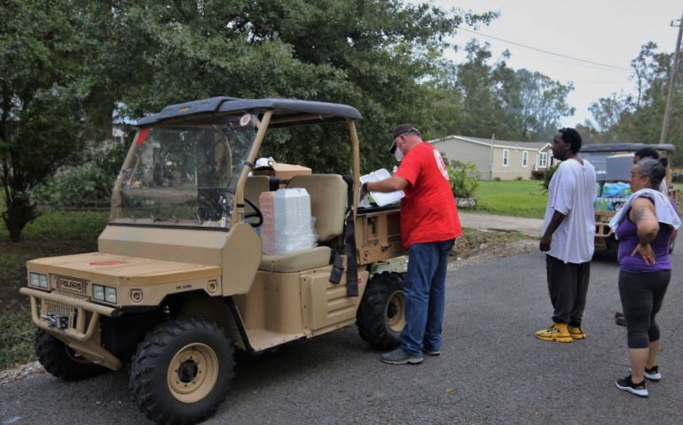 Donated Polaris ATVs and Generators Used to Support Hurricane Ida Response Effort
