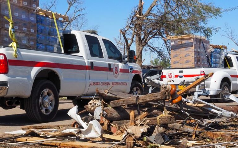 Meals Served with a Side of Prayer - The Salvation Army Tornado Response in Mississippi 