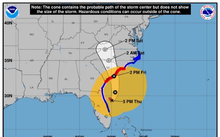 Salvation Army of the Carolinas Closely Monitoring Hurricane Ian