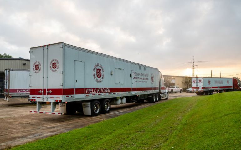 Salvation Army Field Kitchen Heads to Lake Charles for Hurricane Laura Relief