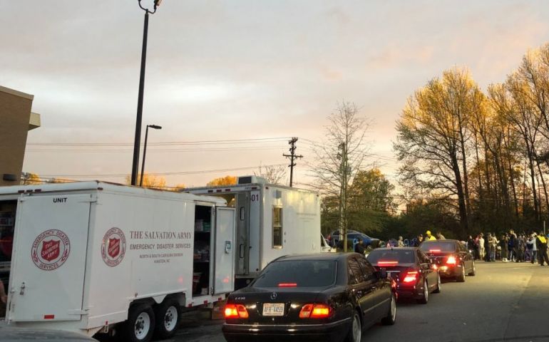 Salvation Army Support Continues in Greensboro, North Carolina 