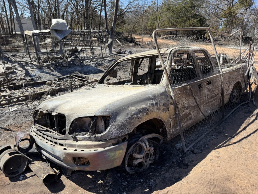 The Salvation Army Responds to Communities Affected by Wildfires in Oklahoma