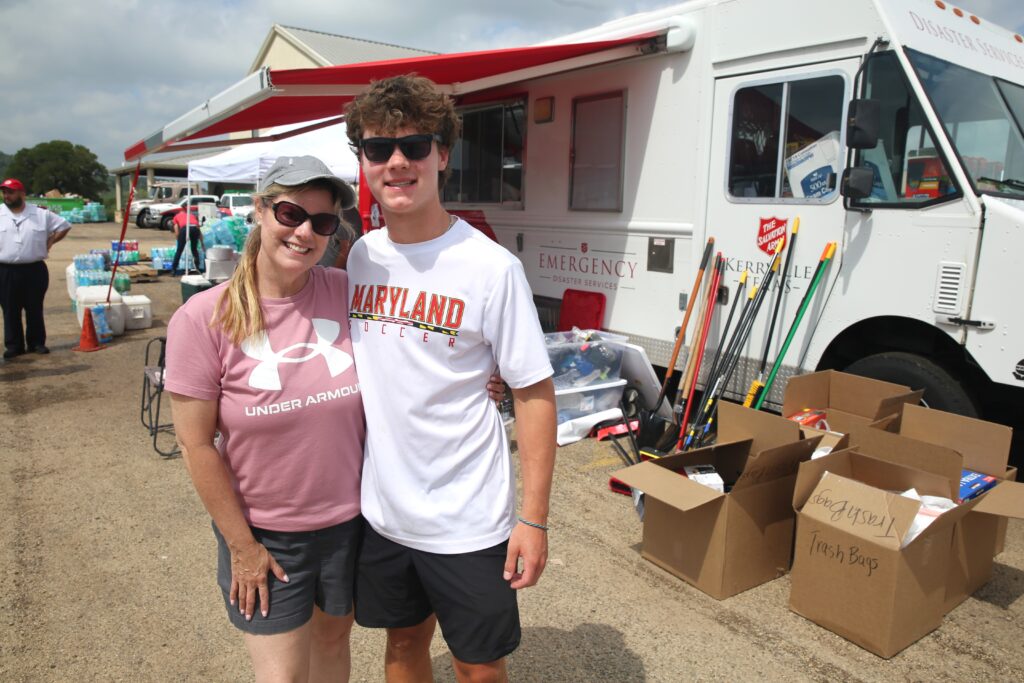 Volunteers Sharing Hope and Compassion after Central Texas Floods