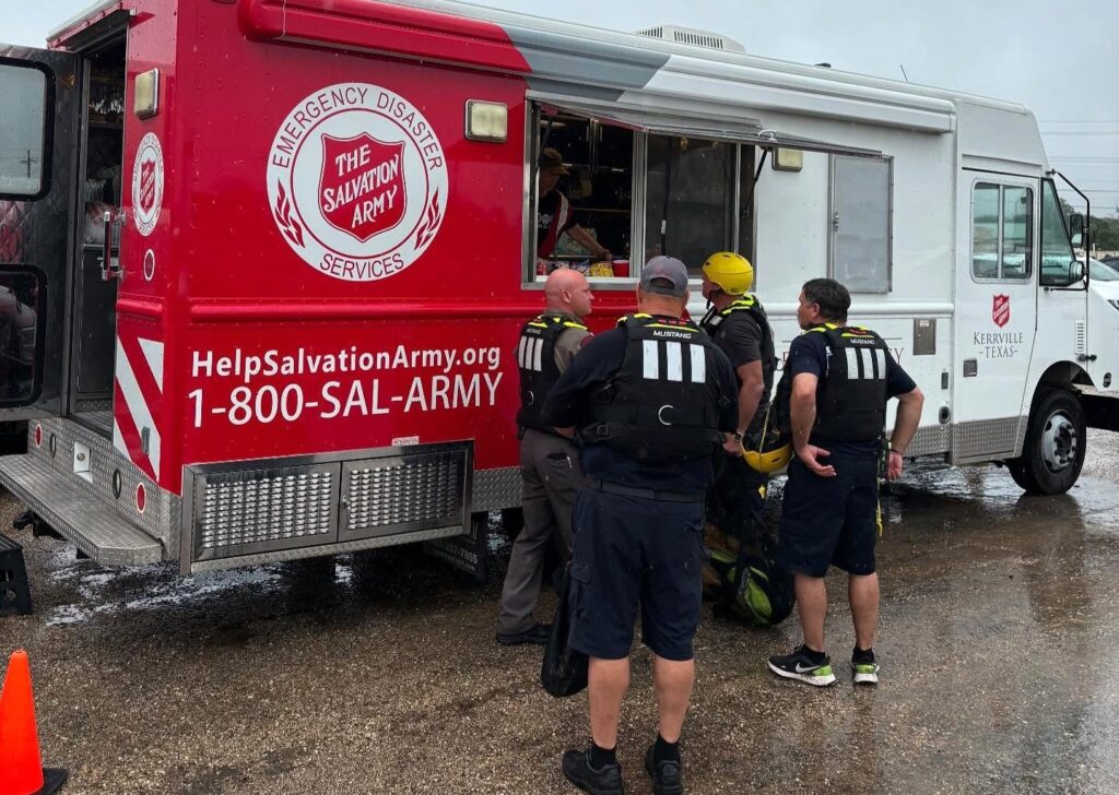 The Salvation Army Responding After Catastrophic Flooding in Central Texas