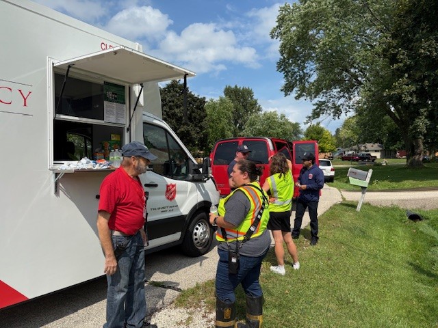 The Salvation Army Continues to Respond to Flooding in Milwaukee and Waukesha Counties